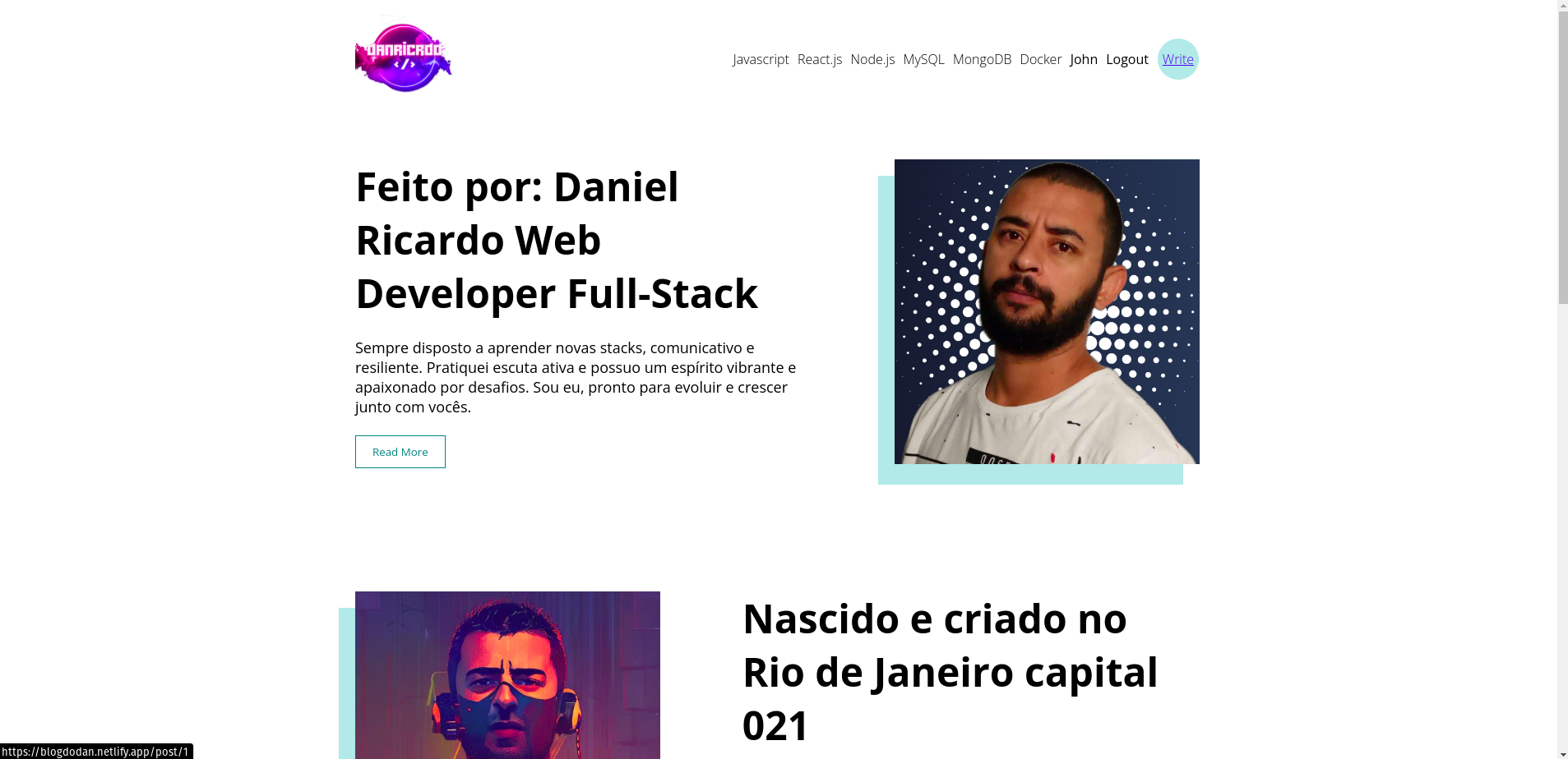 FullStack Blog - Em Desenvolvimento